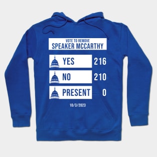 McCarthy Voted Out Political Design Hoodie